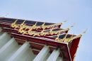 Roof Detail, Marble Temple, Bangkok